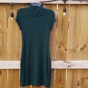 Green Sweater Dress XS